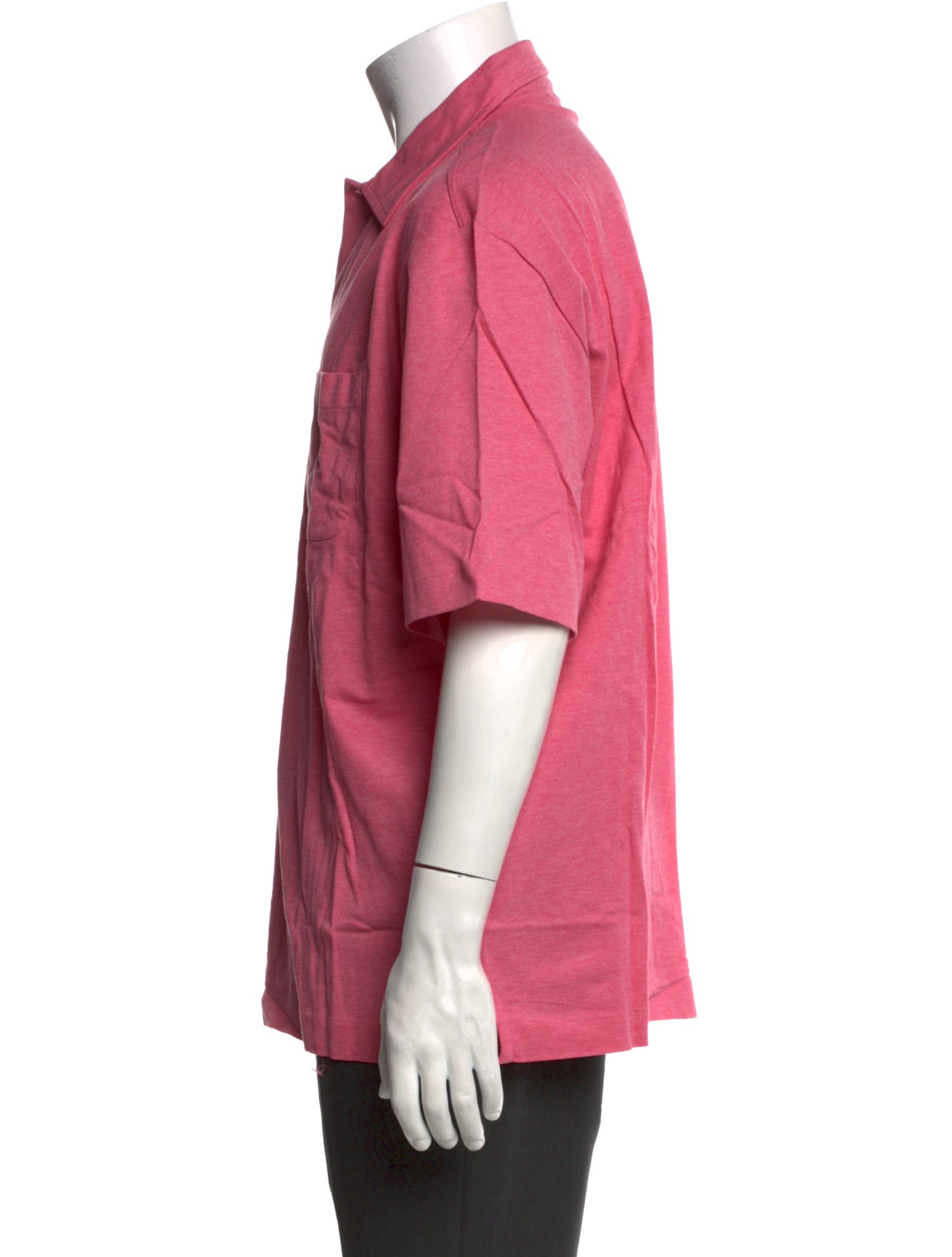 Loro Piana Crew Neck Short Sleeve Polo Shirt