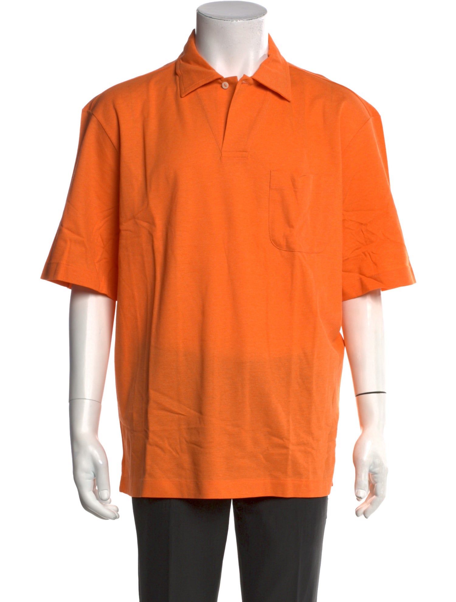 Loro Piana Collar Short Sleeve Polo Shirt