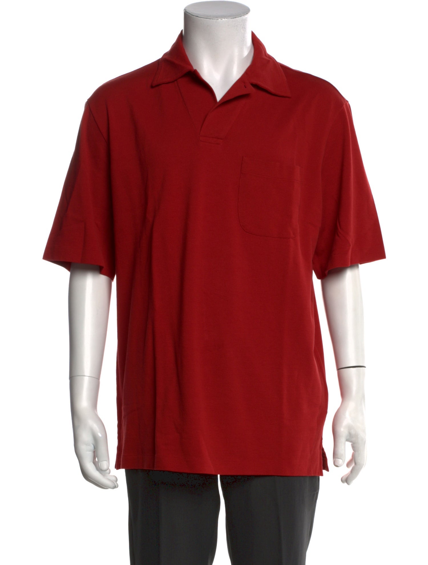 Loro Piana Collar Short Sleeve Polo Shirt