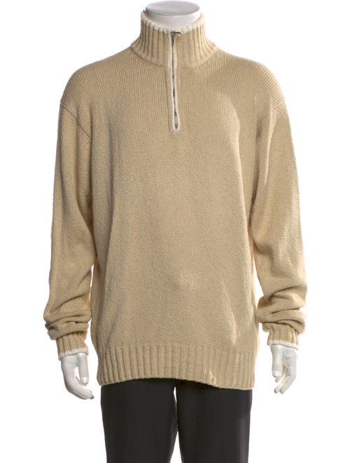 Loro Piana Mock Neck Long Sleeve Pullover