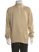 Loro Piana Mock Neck Long Sleeve Pullover