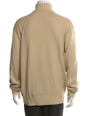 Loro Piana Mock Neck Long Sleeve Pullover
