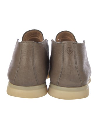 Loro Piana Open Walk Leather Loafers