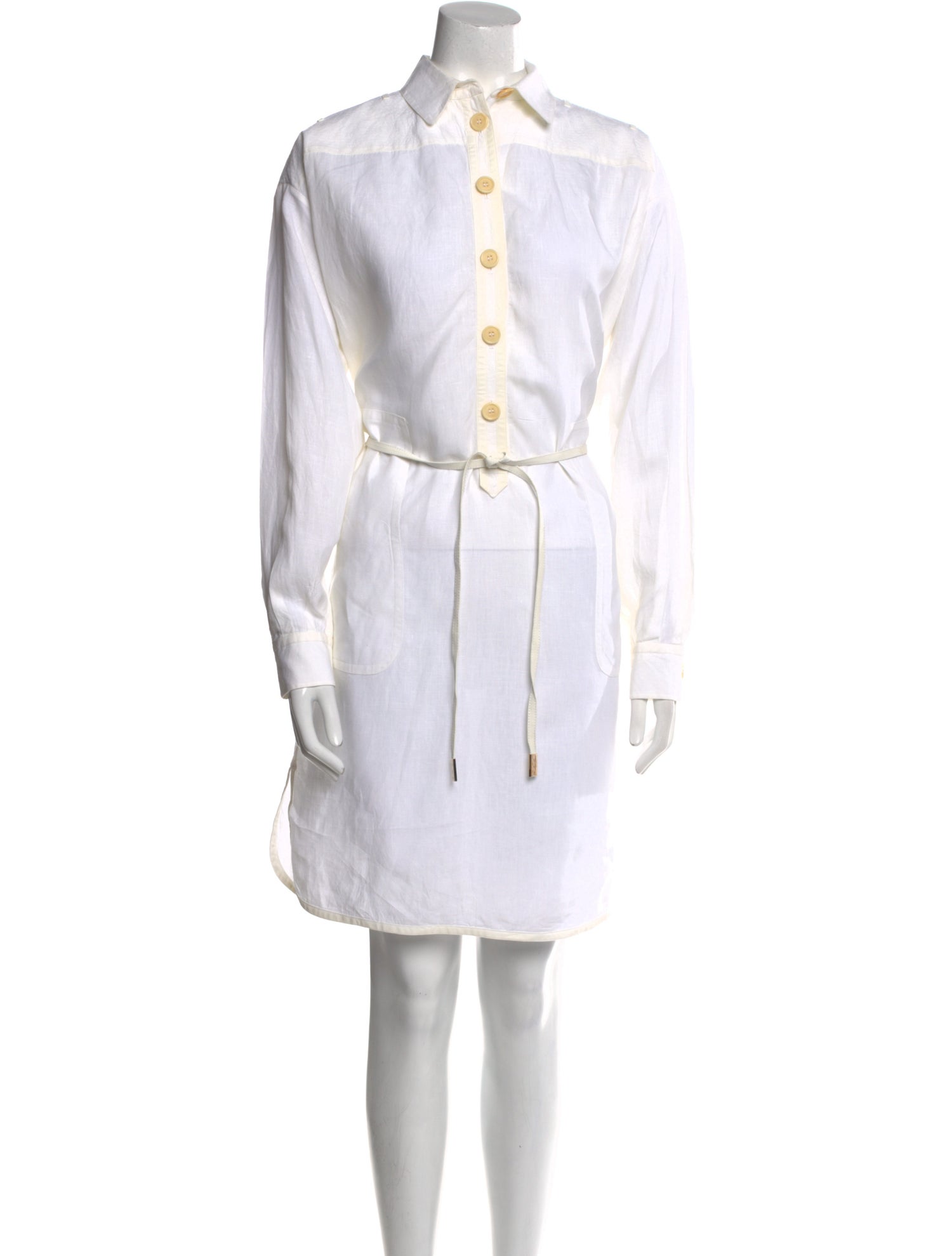 Loro Piana Linen Knee-Length Dress