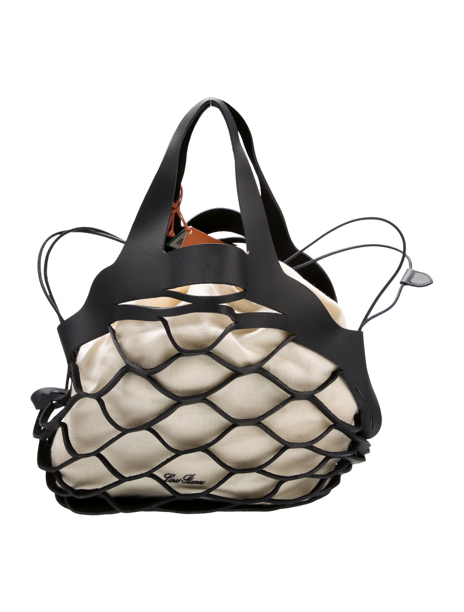 Loro Piana Leather Summer Shopper