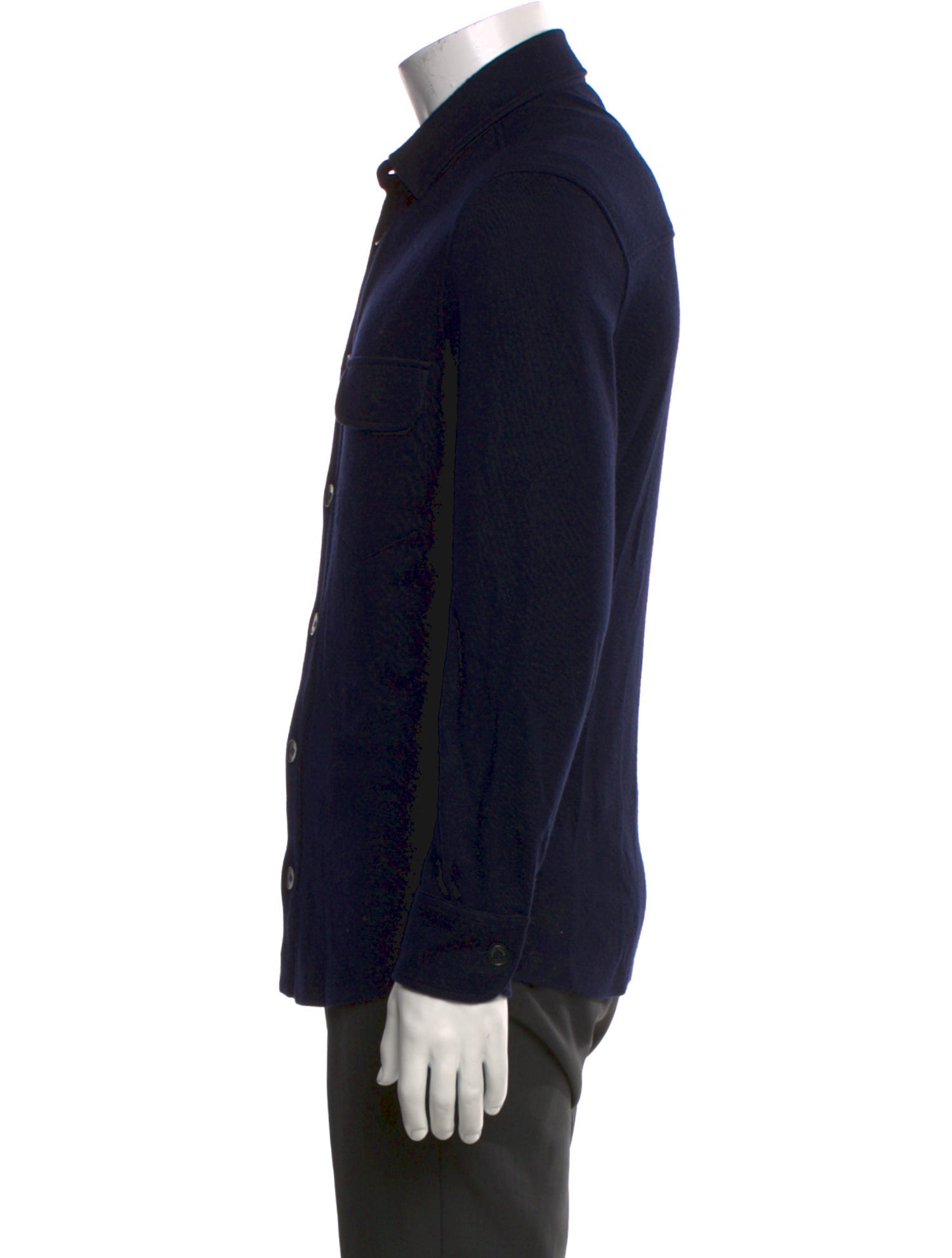 Loro Piana Collar Long Sleeve Cardigan
