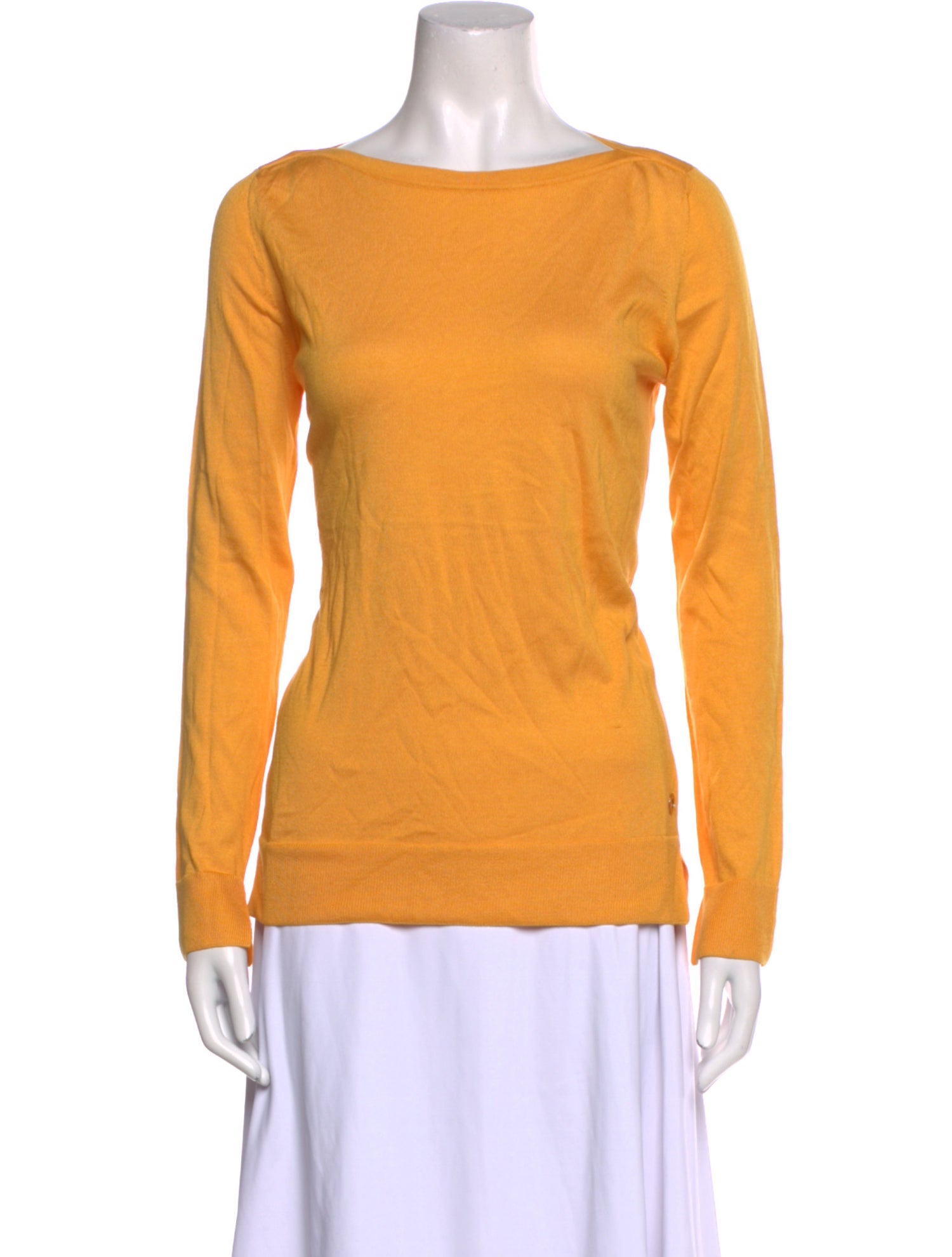 Loro Piana Silk Bateau Neckline Sweater