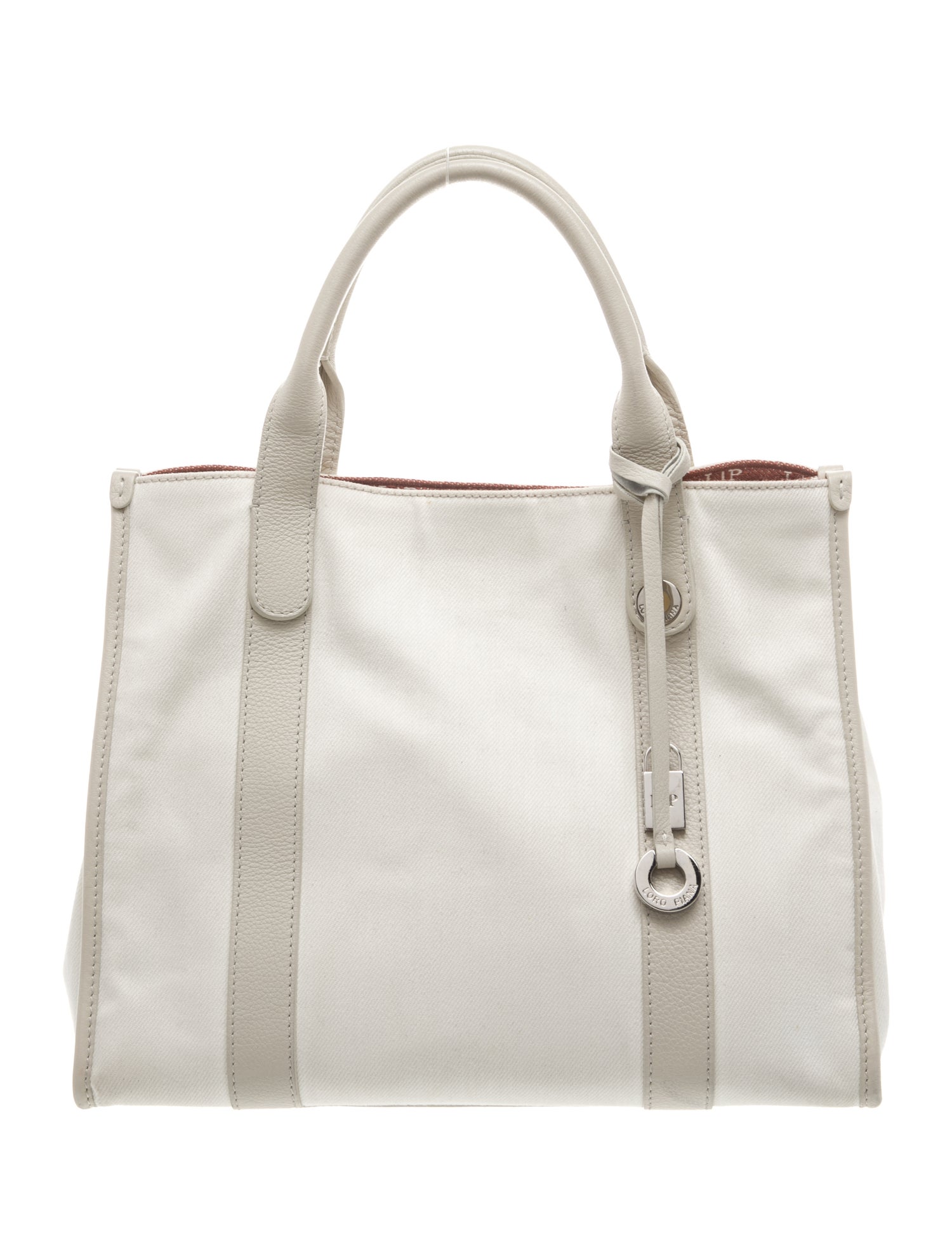 Loro Piana Canvas Nylon Beam Tote