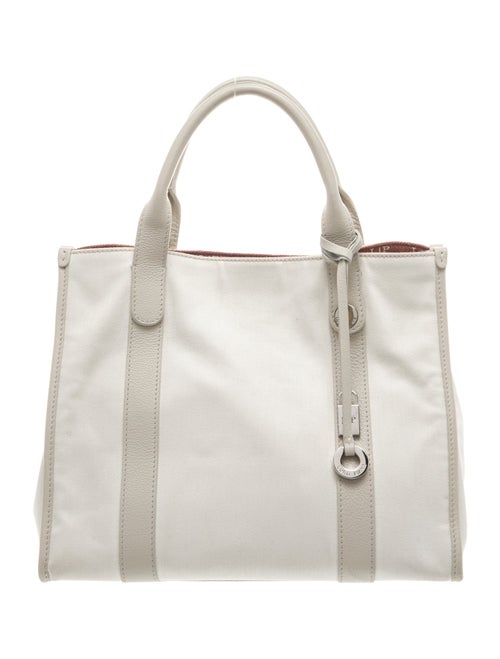 Loro Piana Canvas Nylon Beam Tote