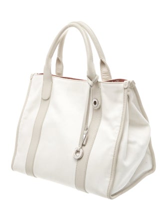 Loro Piana Canvas Nylon Beam Tote