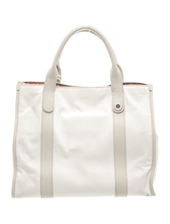Loro Piana Canvas Nylon Beam Tote