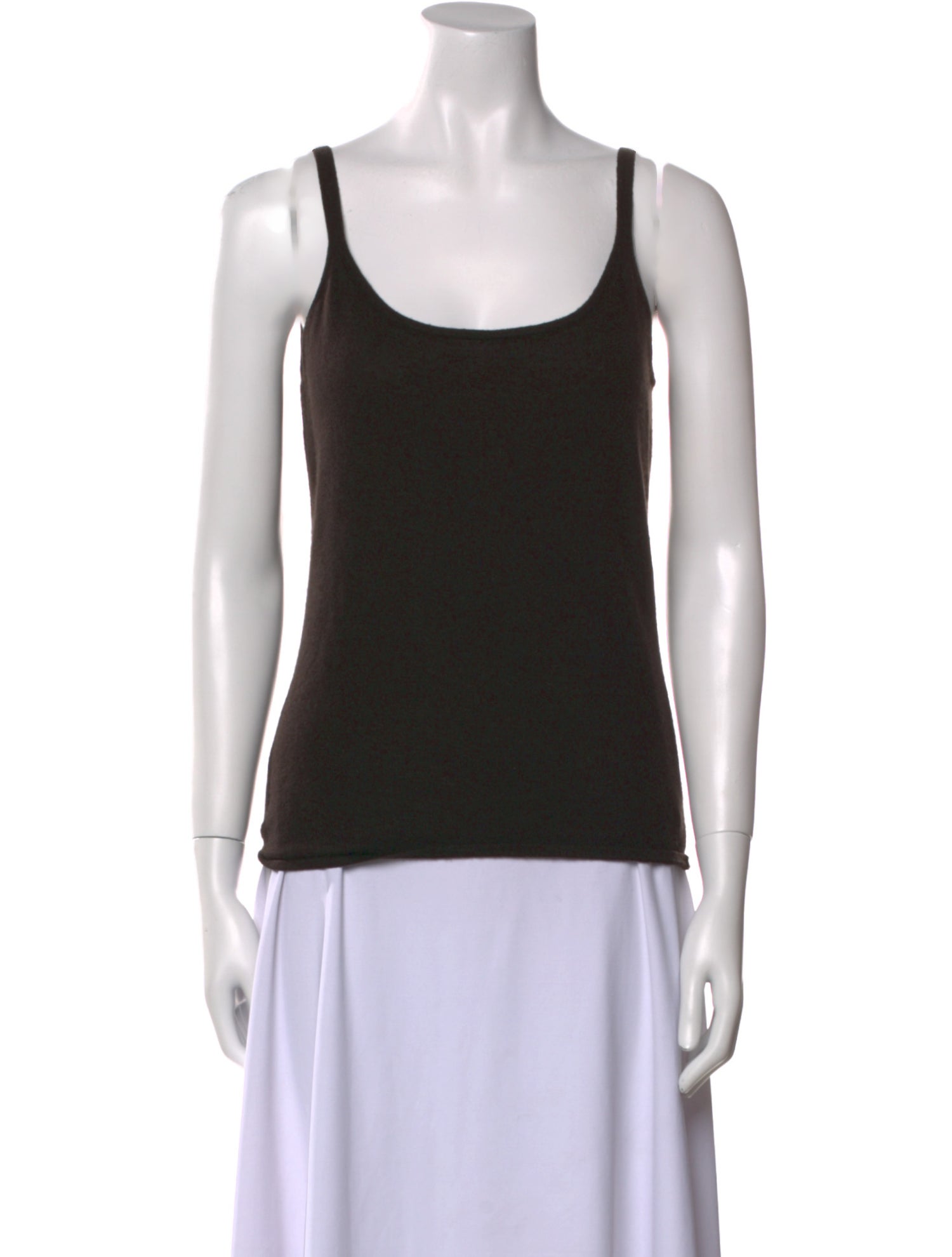 Loro Piana Cashmere Scoop Neck Top