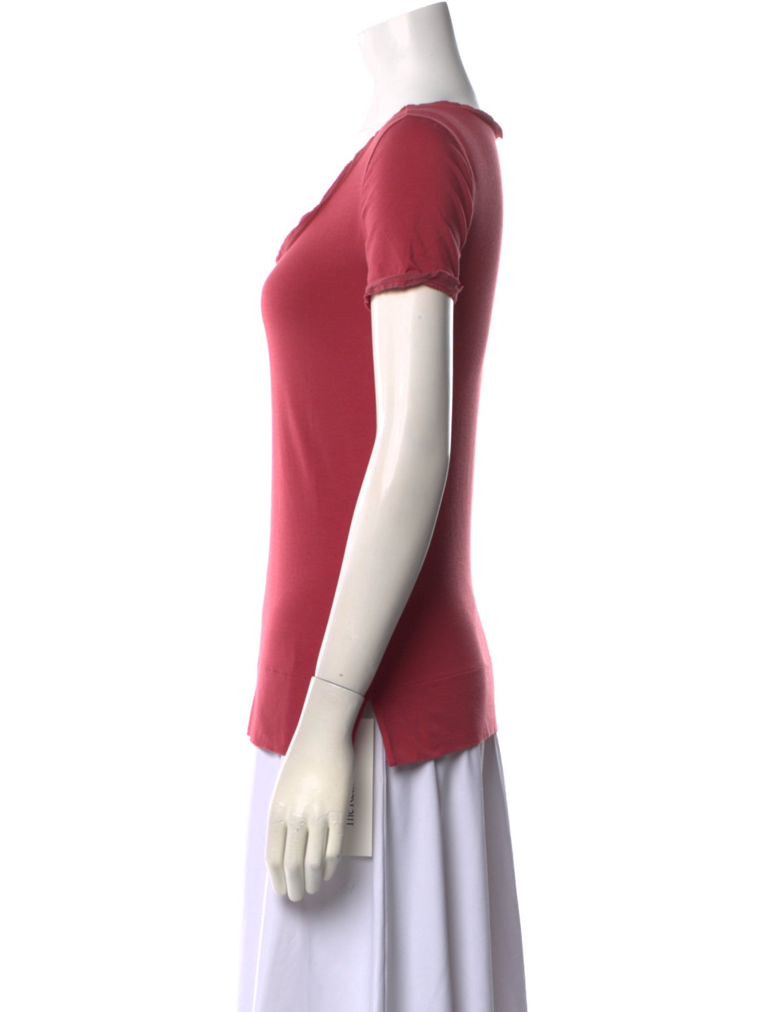 Loro Piana Scoop Neck Short Sleeve T-Shirt