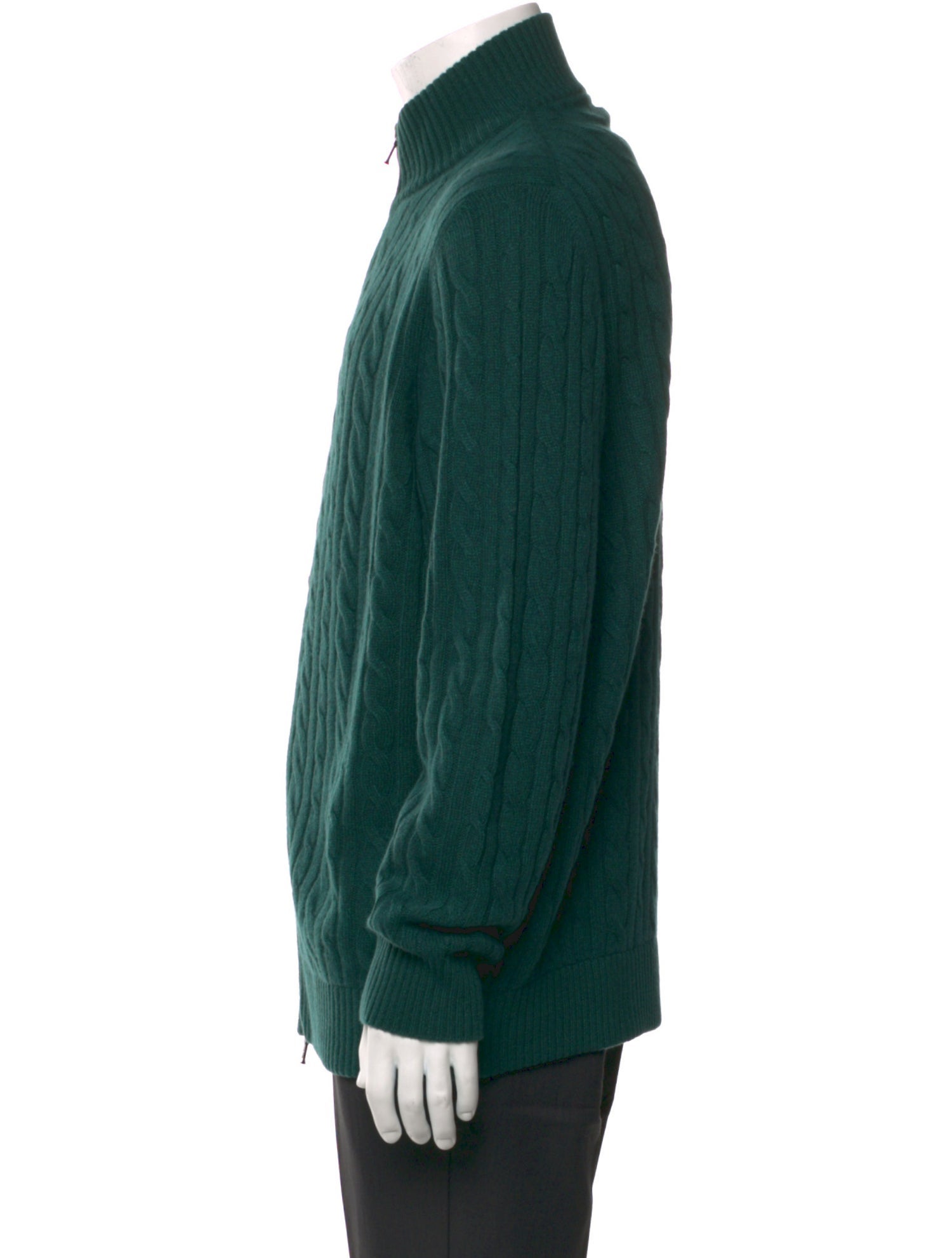 Loro Piana Cashmere Turtleneck Cardigan