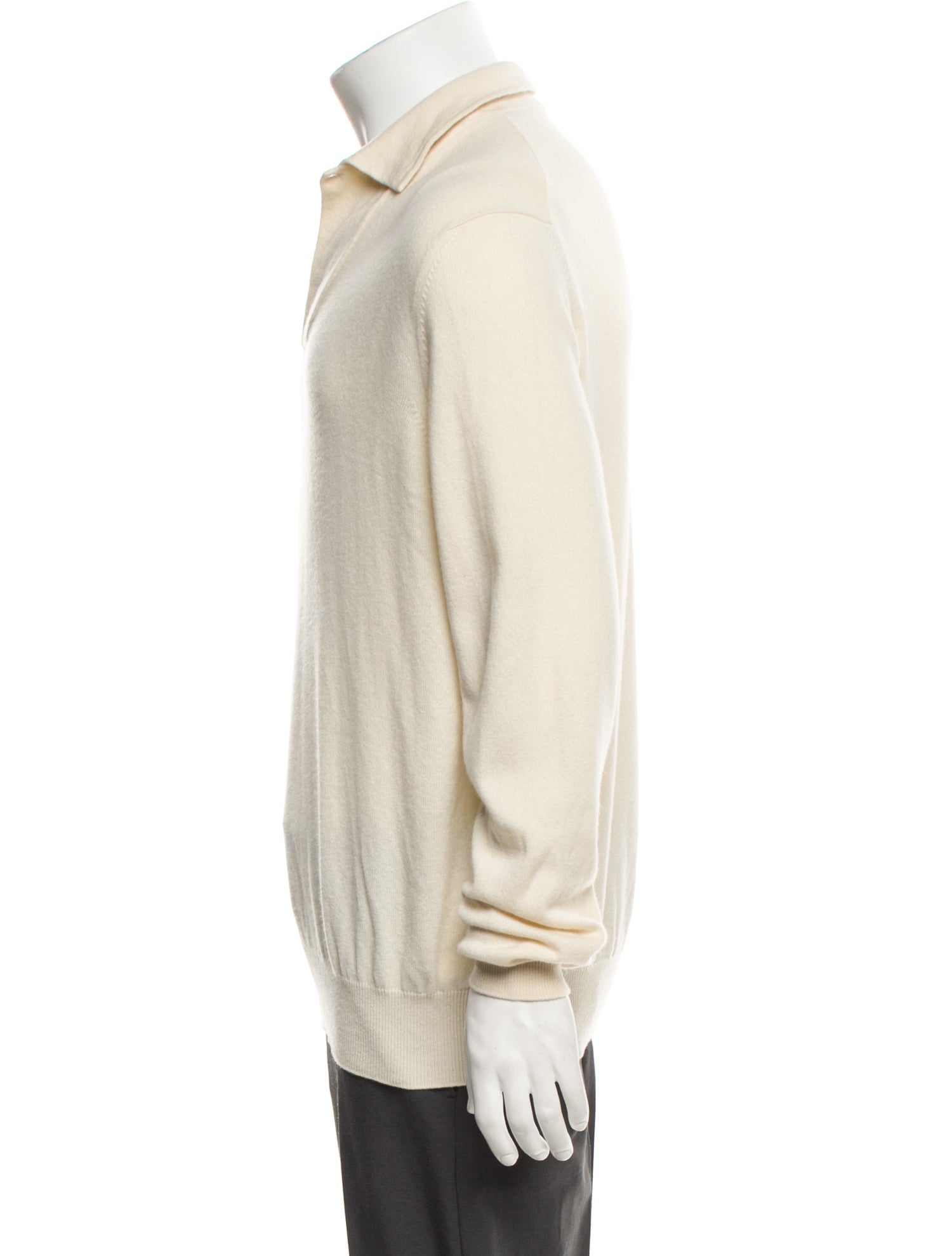 Loro Piana Baby Cashmere Cashmere Polo Sweater