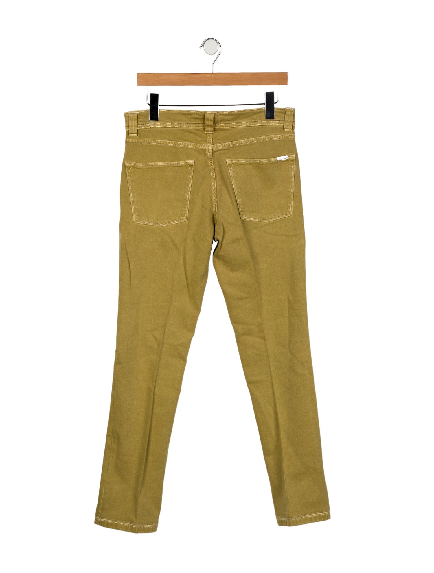 Loro Piana Mid-Rise Straight Leg Jeans