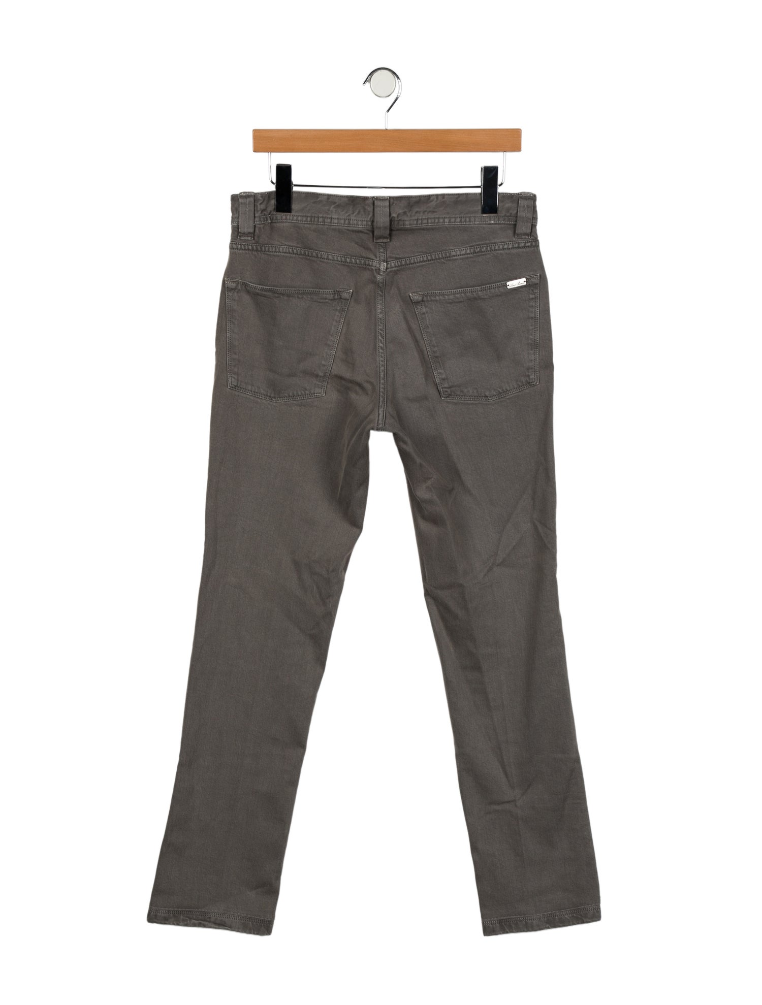 Loro Piana Mid-Rise Straight Leg Jeans