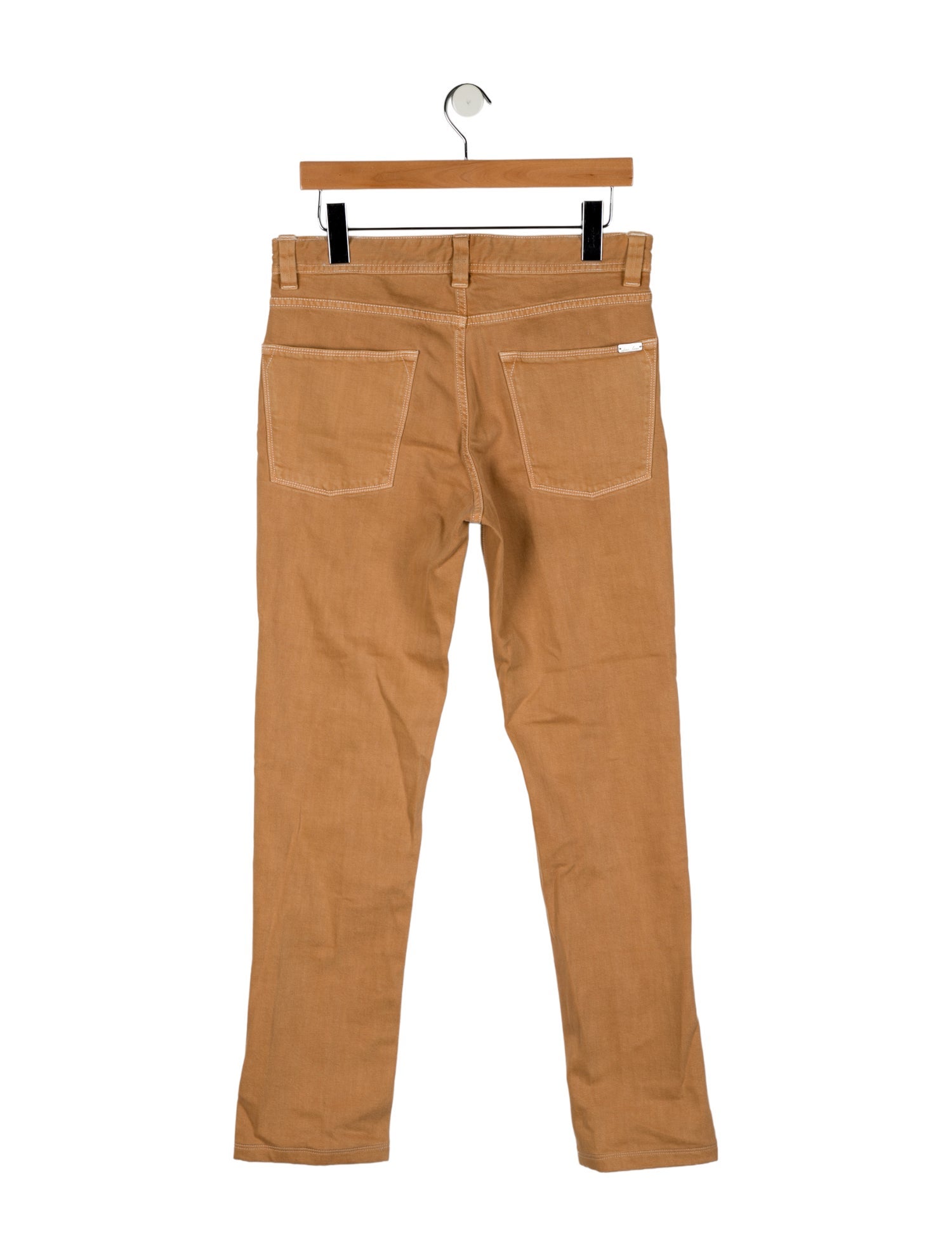 Loro Piana Mid-Rise Straight Leg Jeans