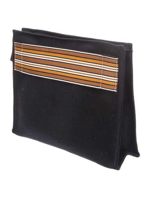 Loro Piana Canvas Suitcase Stripe