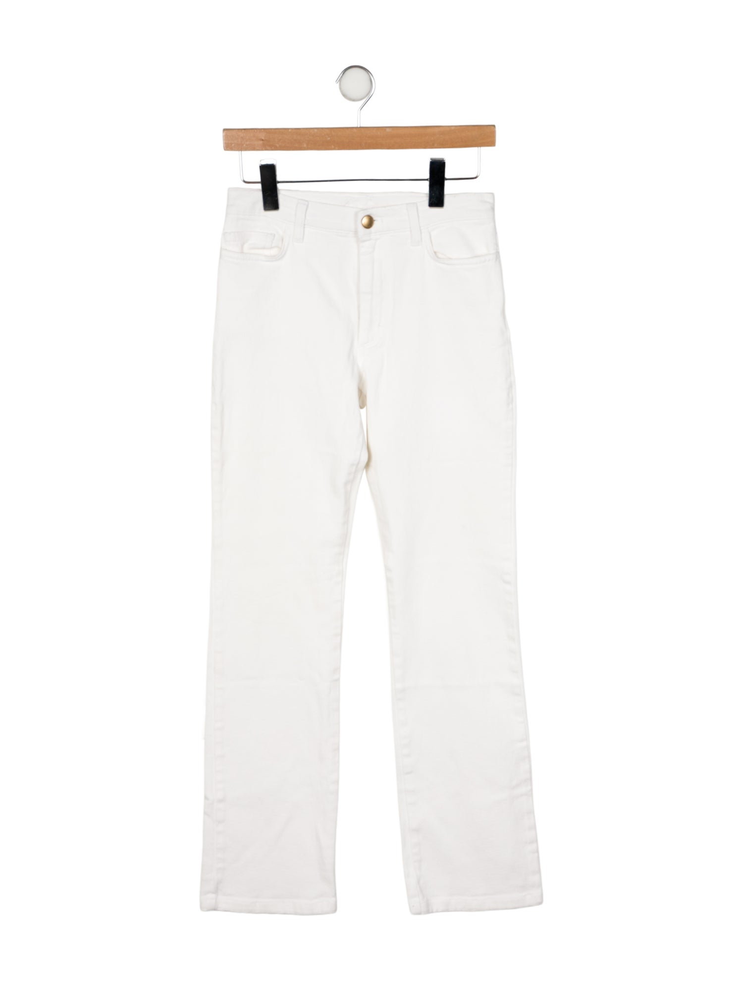 Loro Piana Mid-Rise Straight Leg Jeans