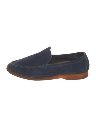 Loro Piana Summer Walk Suede Loafers