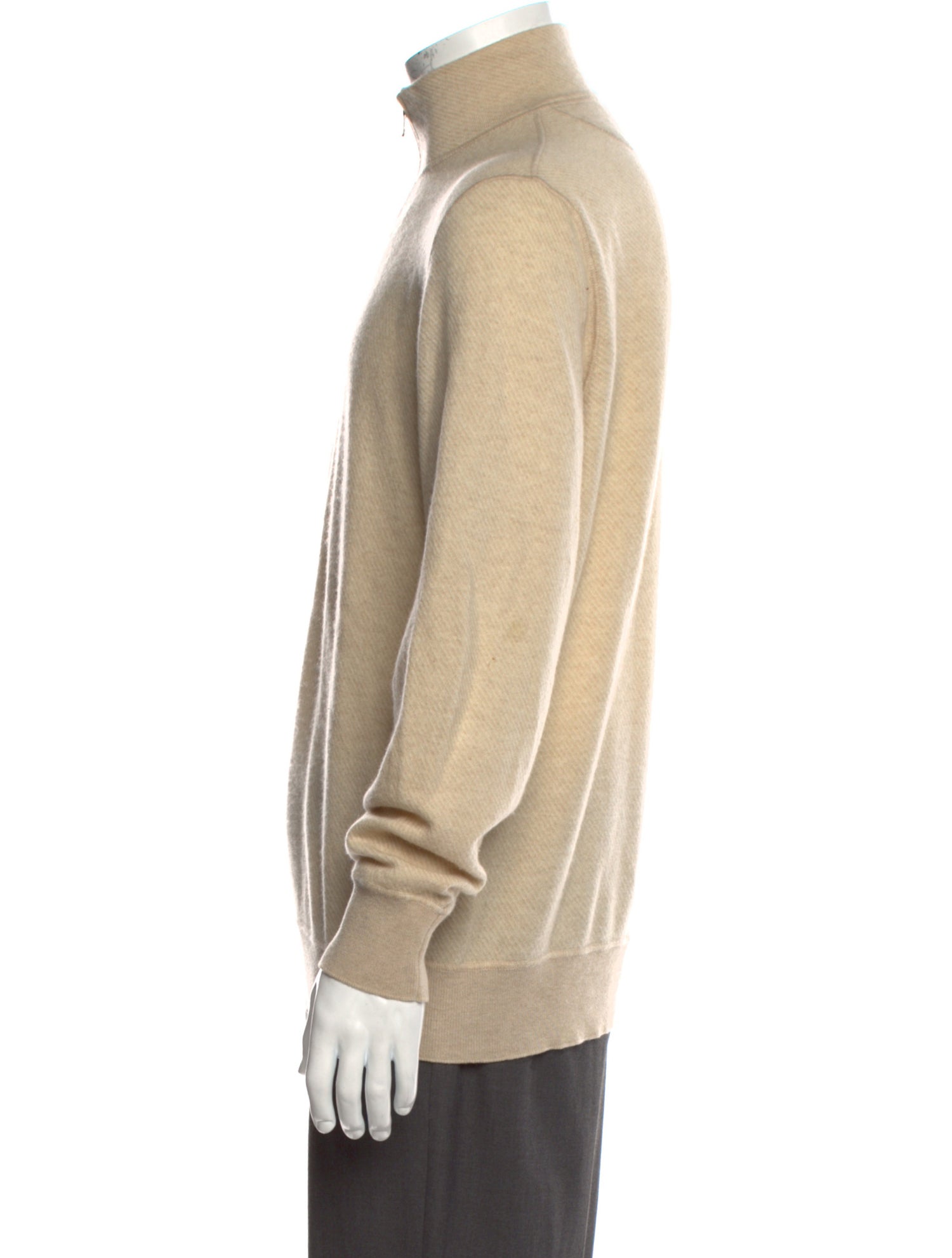 Loro Piana Cashmere Mock Neck Pullover