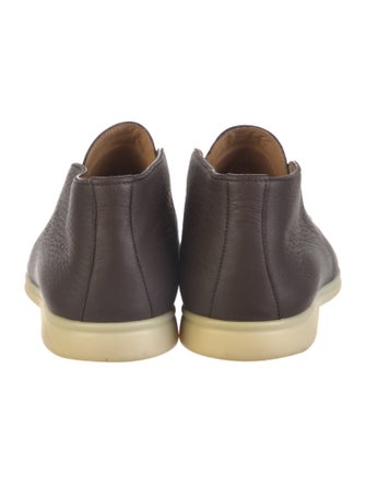 Loro Piana Open Walk Leather Boots