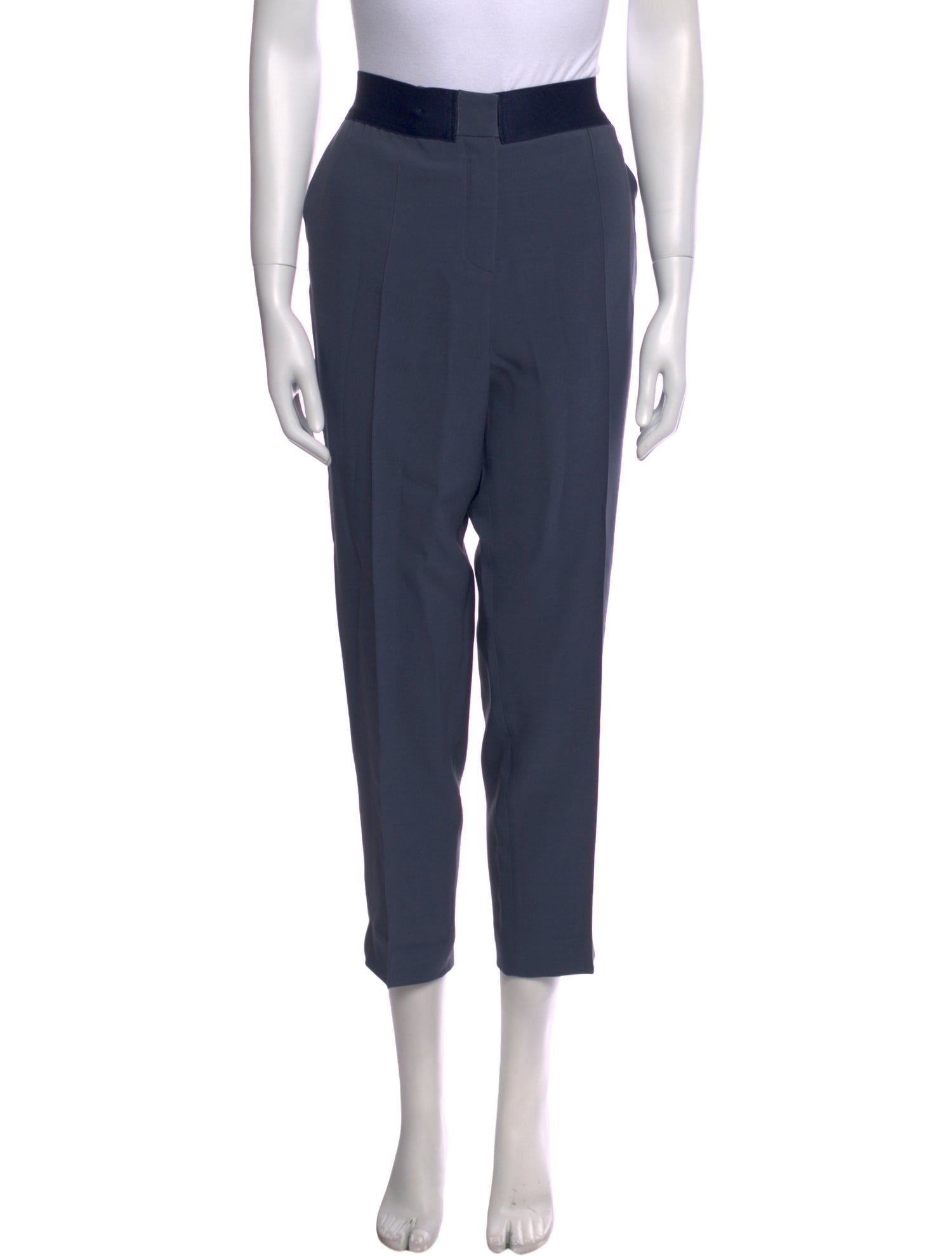 Loro Piana Silk Straight Leg Pants