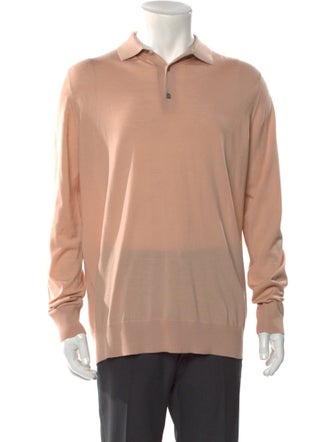 Loro Piana Wish Virgin Wool Polo Sweater