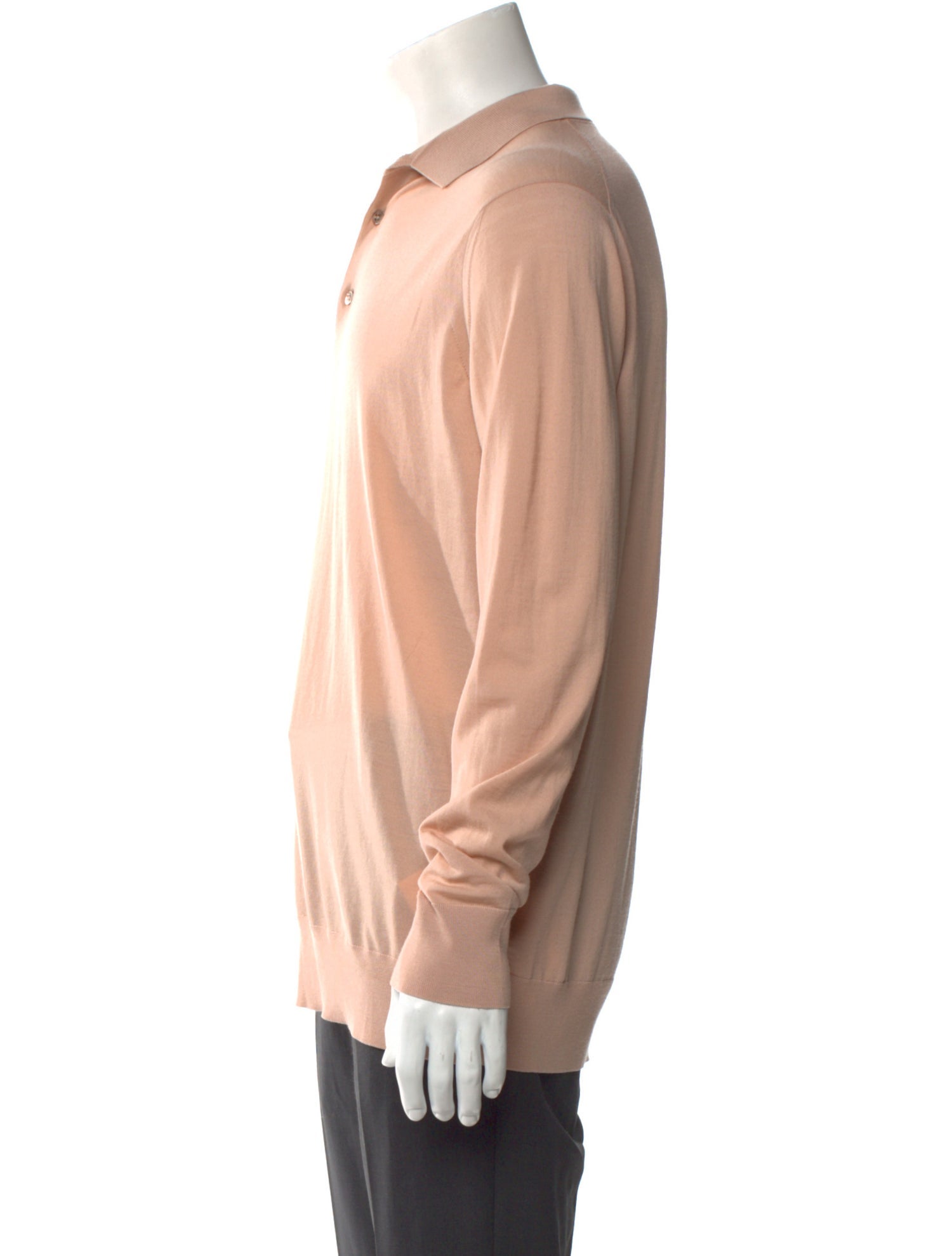 Loro Piana Wish Virgin Wool Polo Sweater