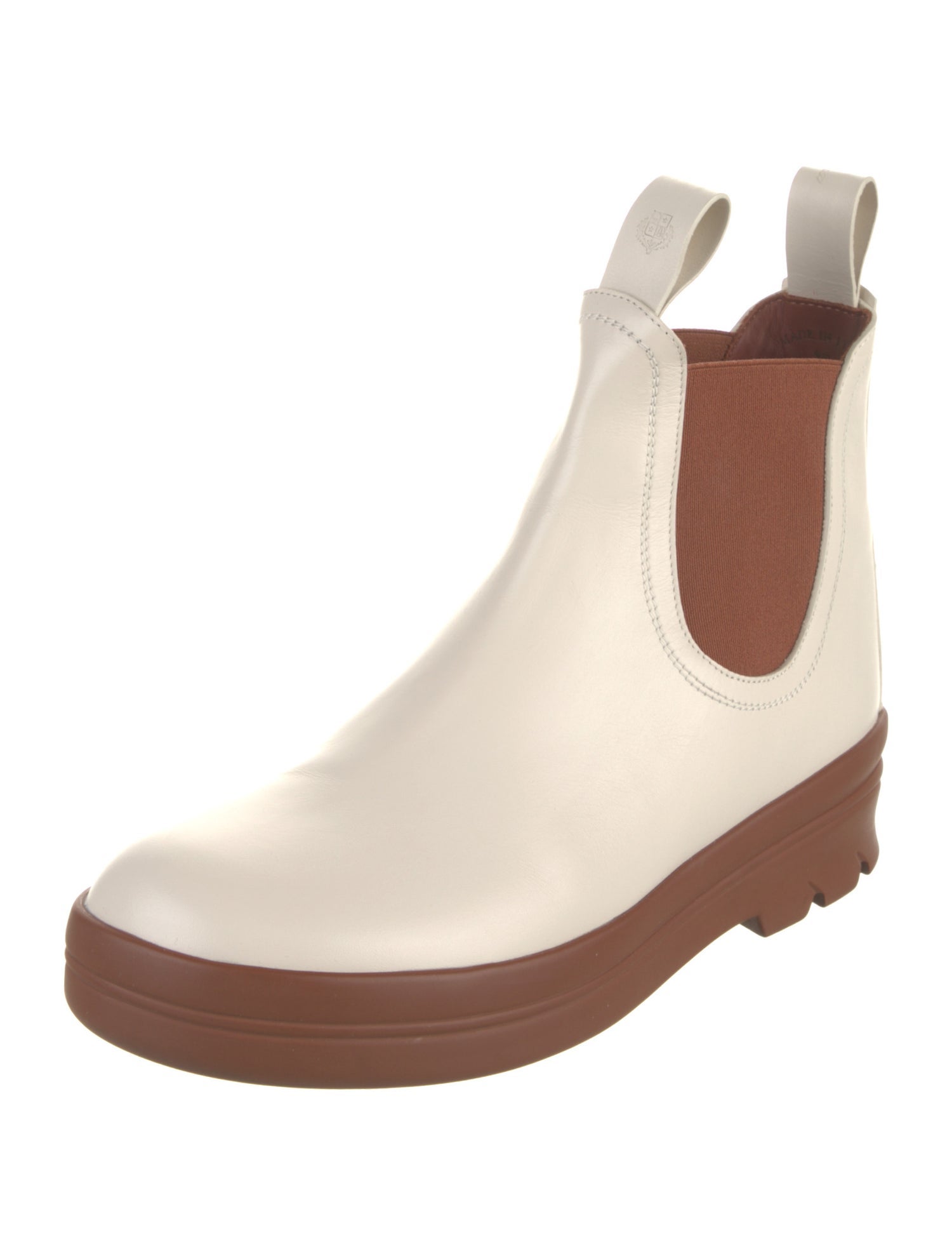 Loro Piana Lakeside Leather Chelsea Boots