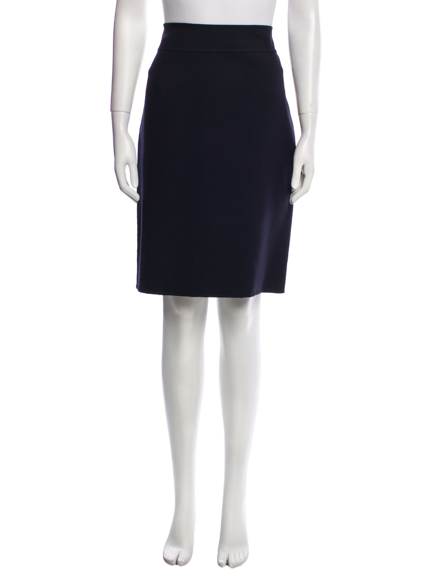 Loro Piana Virgin Wool Knee-Length Skirt