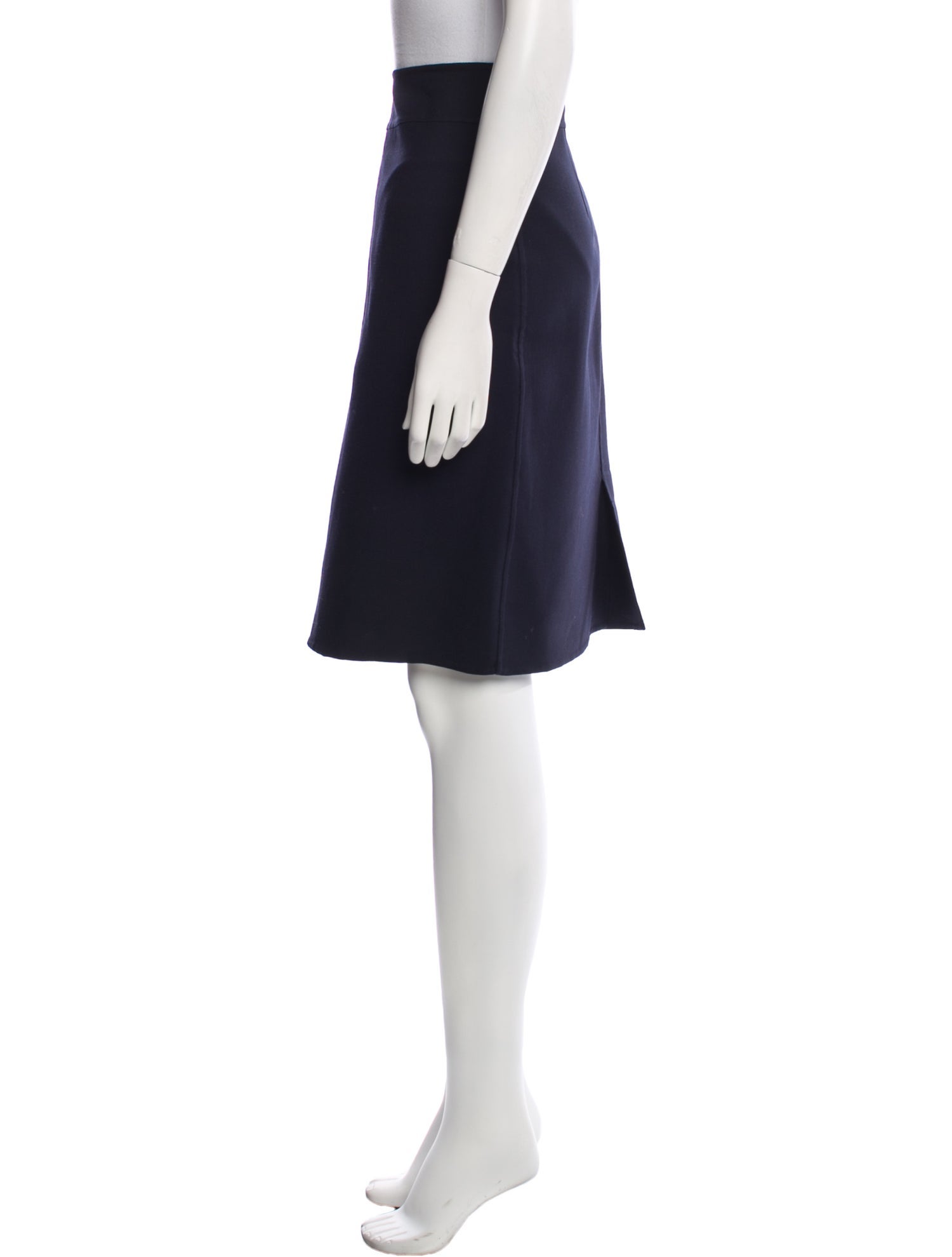 Loro Piana Virgin Wool Knee-Length Skirt