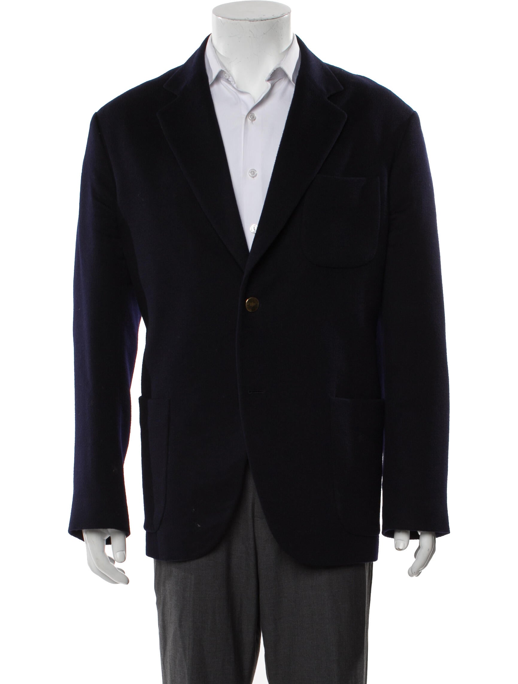Loro Piana Cashmere Rain System Cashmere Blazer