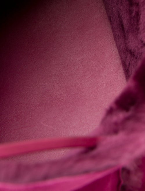 Loro Piana Shearling Top Handle Bag