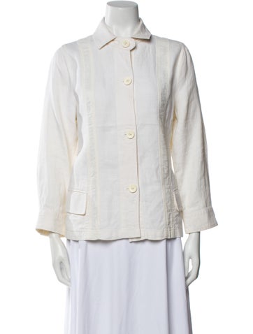 Loro Piana Tops Vintage Linen Button-Up Top Us10, It46 | L