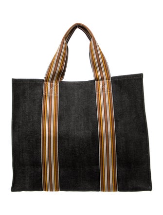 Loro Piana Denim The Suitcase Stripe