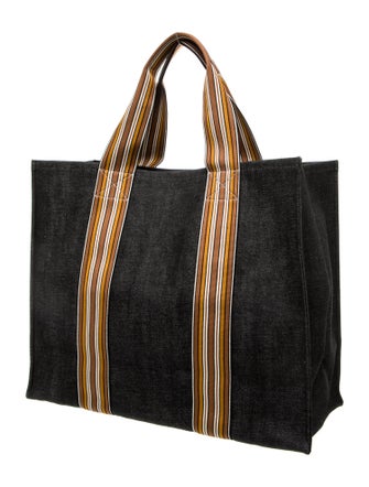 Loro Piana Denim The Suitcase Stripe