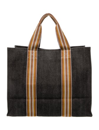 Loro Piana Denim The Suitcase Stripe