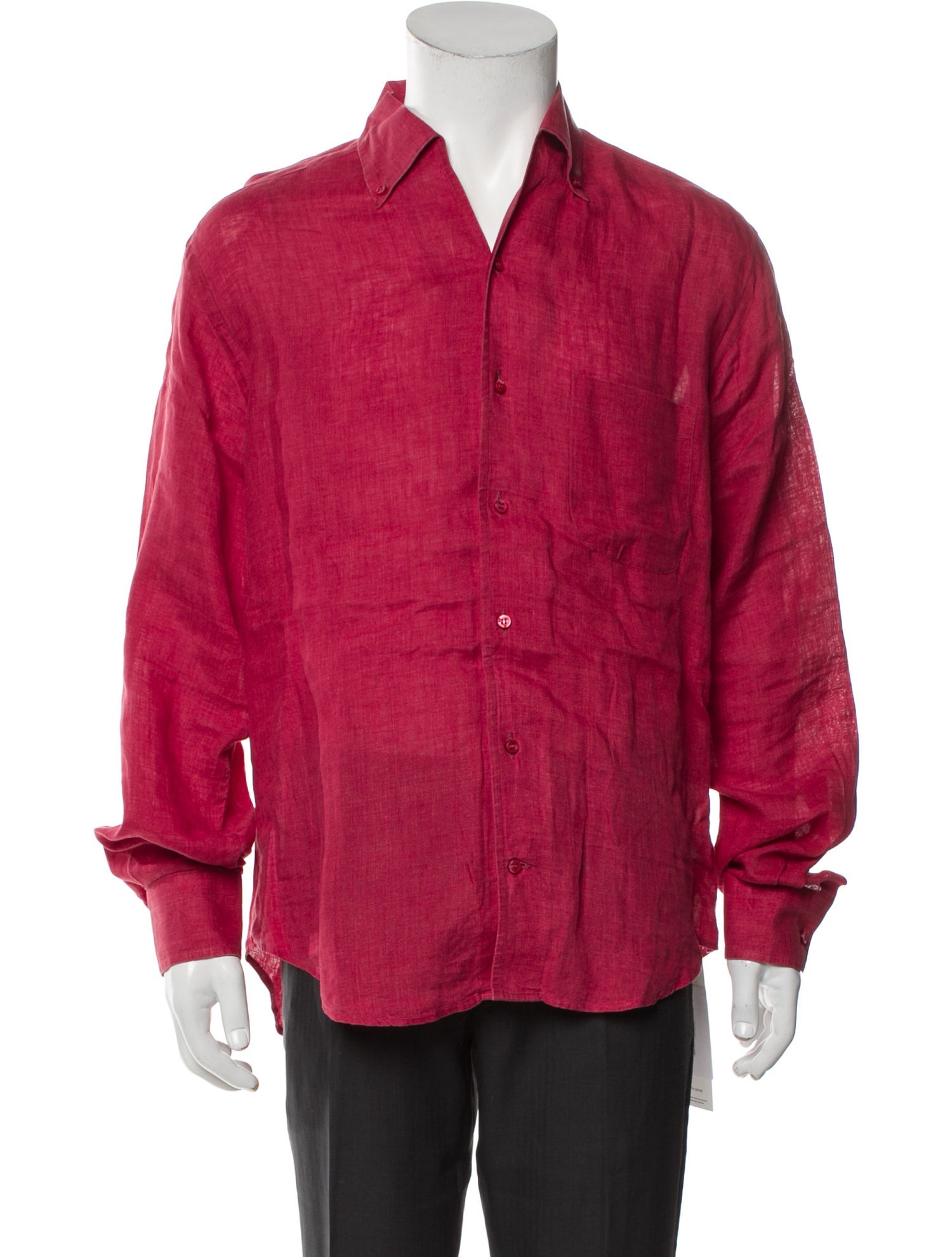 Loro Piana Linen Long Sleeve Shirt