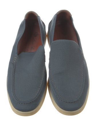 Loro Piana Summer Knitted Walk Loafers