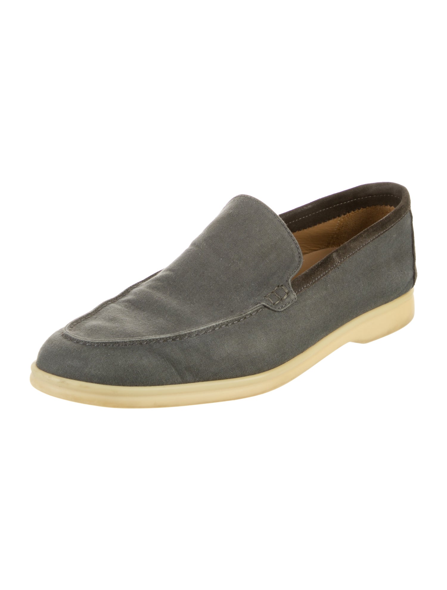 Loro Piana Summer Walk Suede Loafers