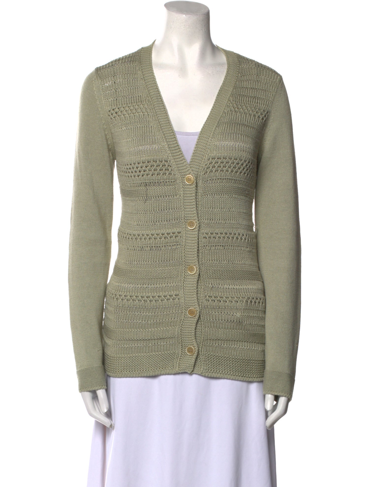 Loro Piana Silk V-Neck Sweater