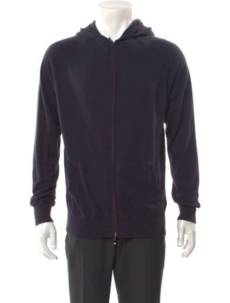 Loro Piana Silk Crew Neck Cardigan