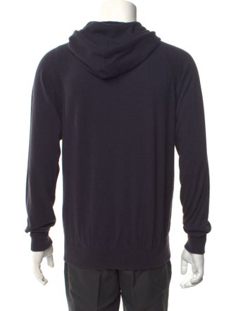 Loro Piana Silk Crew Neck Cardigan