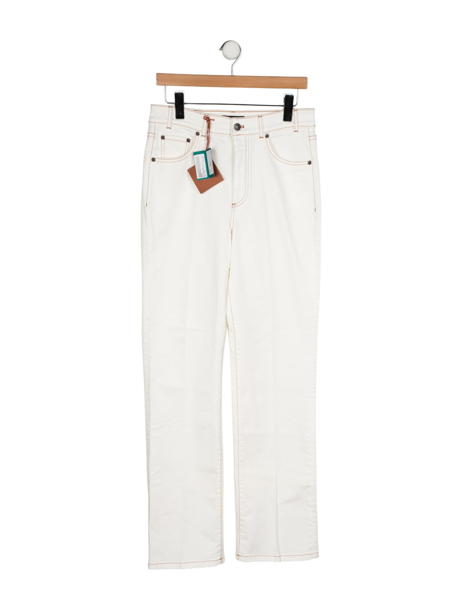 Loro Piana High-Rise Wide Leg Jeans w/ Tags