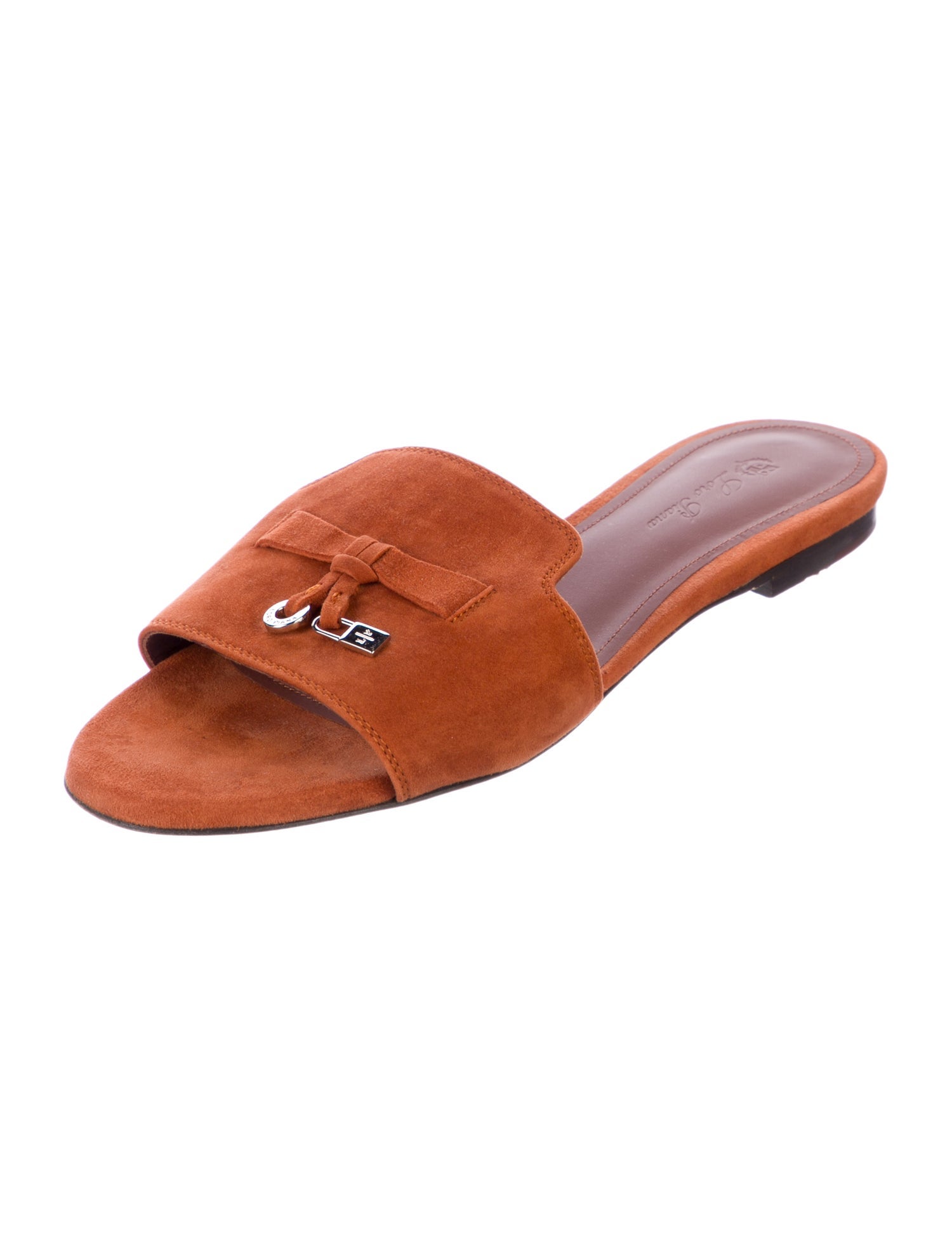 Loro Piana Suede Slides