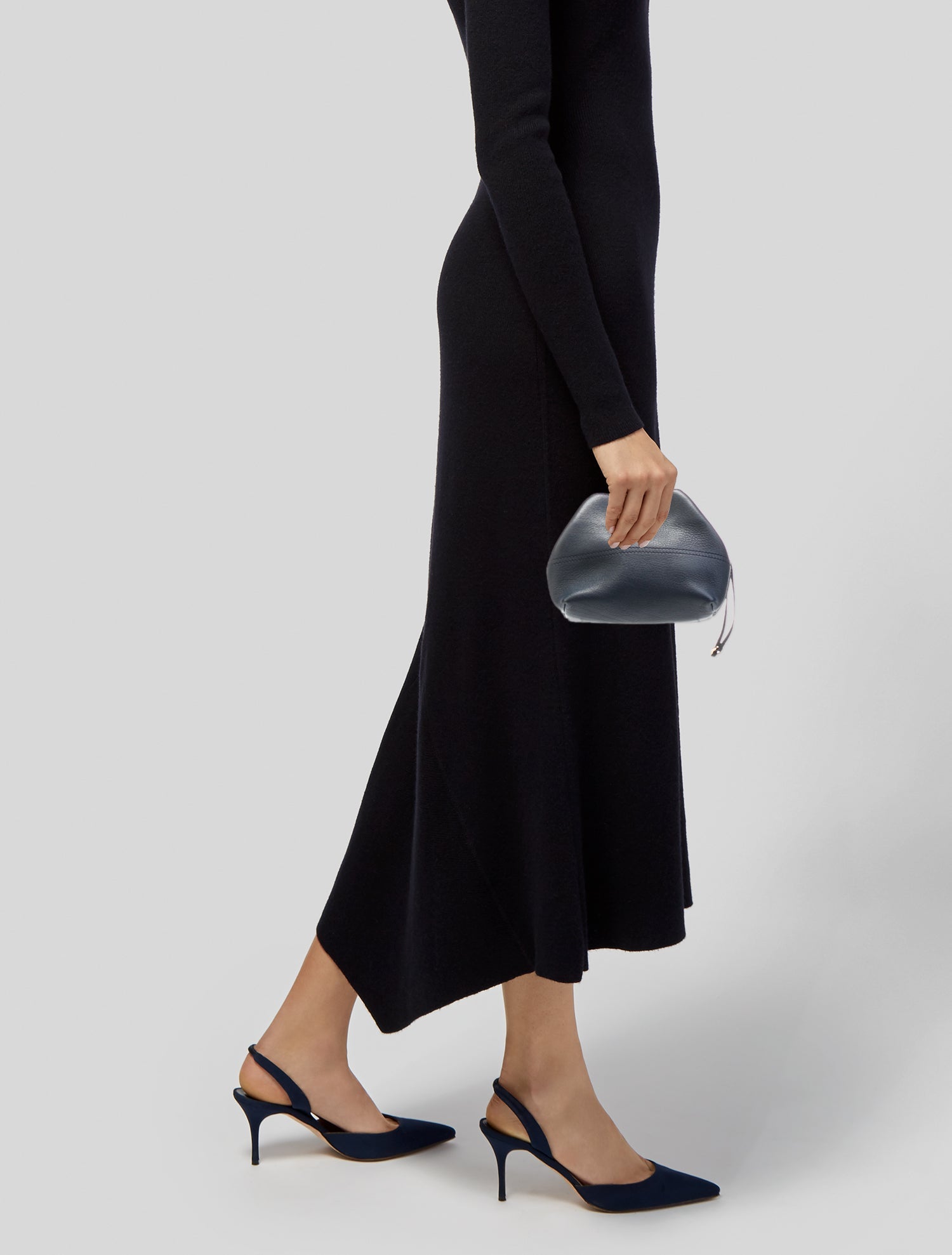 Loro Piana Leather Evening Bag