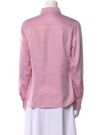 Loro Piana Long Sleeve Button-Up Top