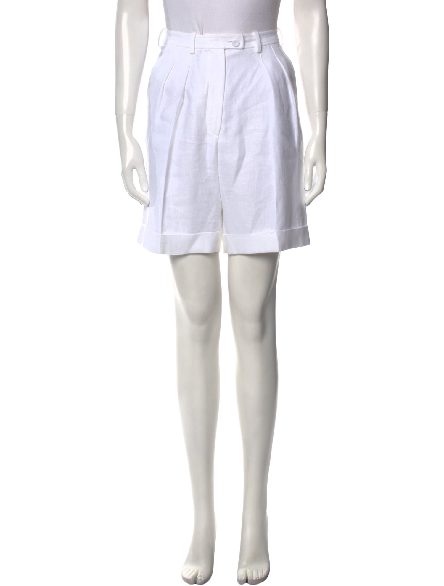 Loro Piana Linen Mini Shorts